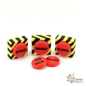 The Big Red Button, Multi-Pack, Fidget Keychain [Private Use Only]
