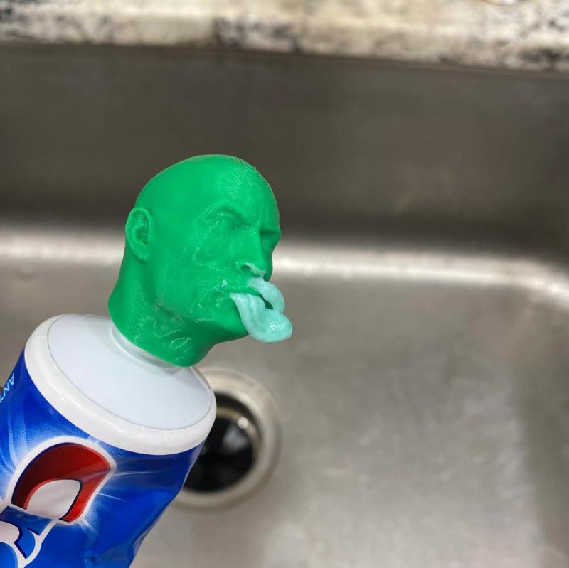 Dwayne "The Rock" Johnson Toothpaste Cap / Topper / Lid / Funny / 3d Printed / Perfect Gift