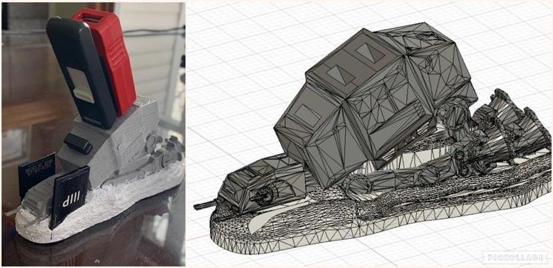 AT-AT USB/SD Holder