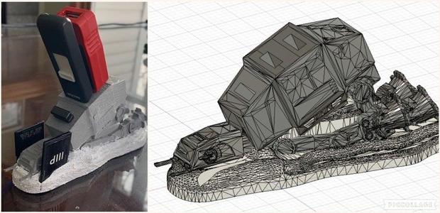 AT-AT USB/SD Holder