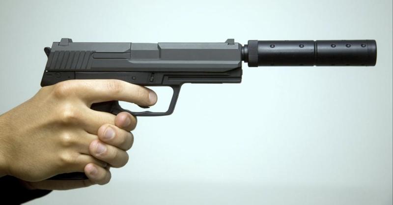 Airsoft Pistol Silencer