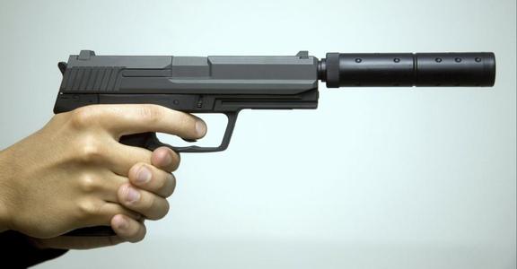 Airsoft Pistol Silencer