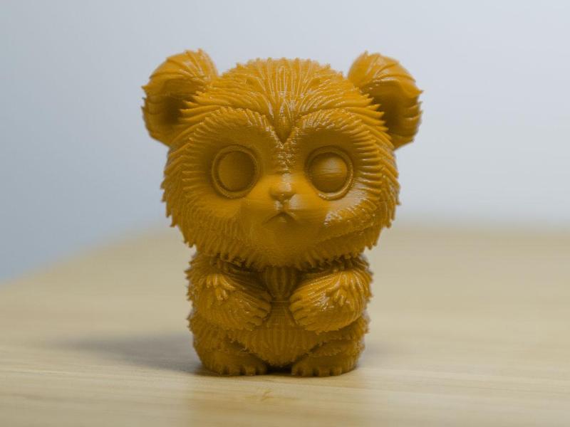 Fuzzy Chibi Bear