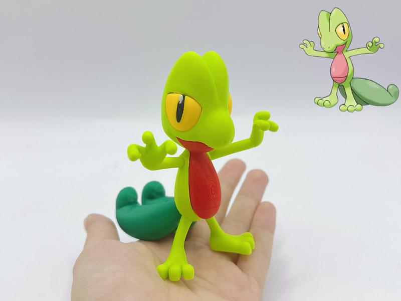 Pokémon Treecko #252 Multicolor Print No AMS Required