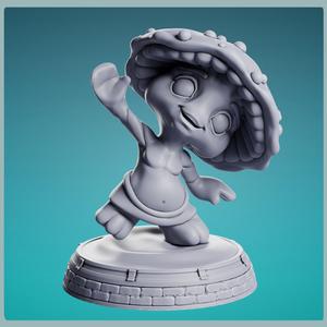 Shroomies - Taki - 70mm display