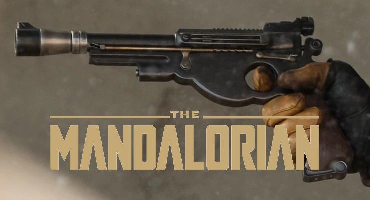 Star Wars Mandalorian Blaster 4 pieces fast print