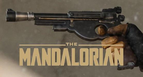 Star Wars Mandalorian Blaster 4 pieces fast print
