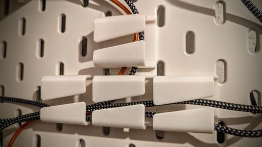 Skadis cable channel vertical & horizontal