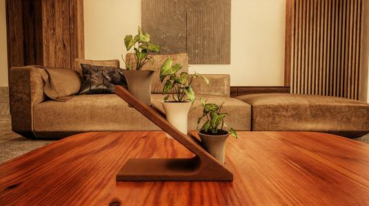 Triple Planter Holder