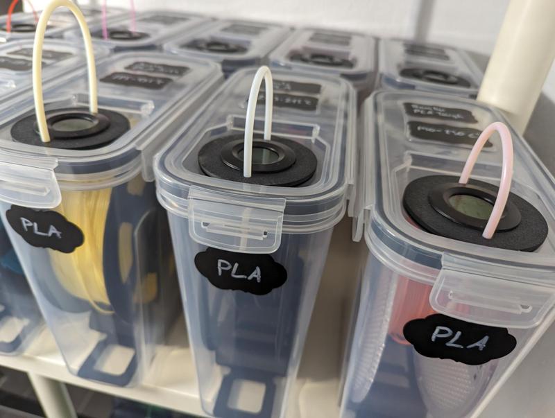 Dry box / Filament box for VTOPMART container 4l