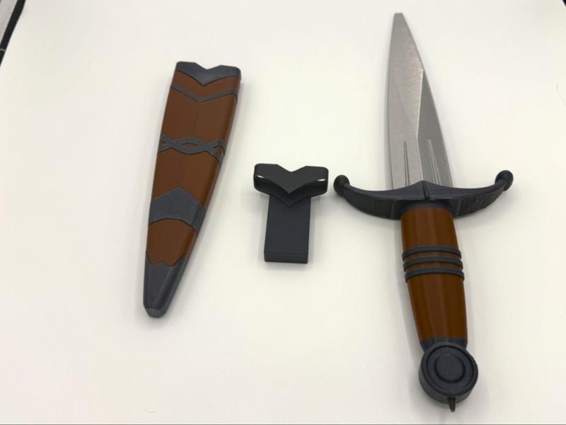 Steel Dagger - Oblivion Remastered inspired