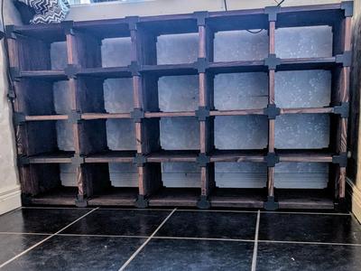Gridrack - a DIY Modular Shoe Rack.