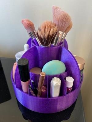 Spinning Makeup Organizer