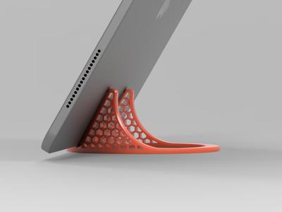iPad stand (honeycomb version)