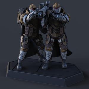 Wardiver Striker Squad (14 Models)