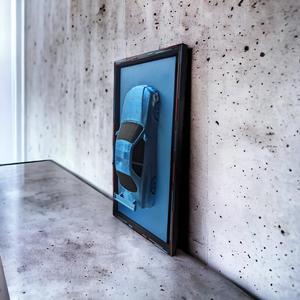 R34 Skyline Style Wall Sculpture