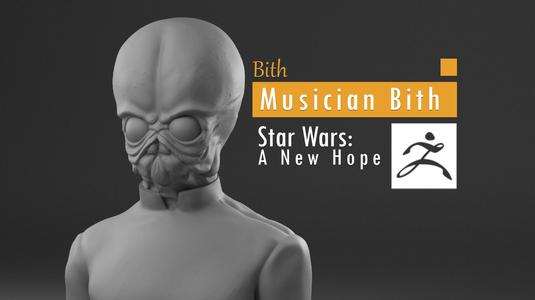Bith - Bith musician Mos Eisley cantina - Star Wars A new hope