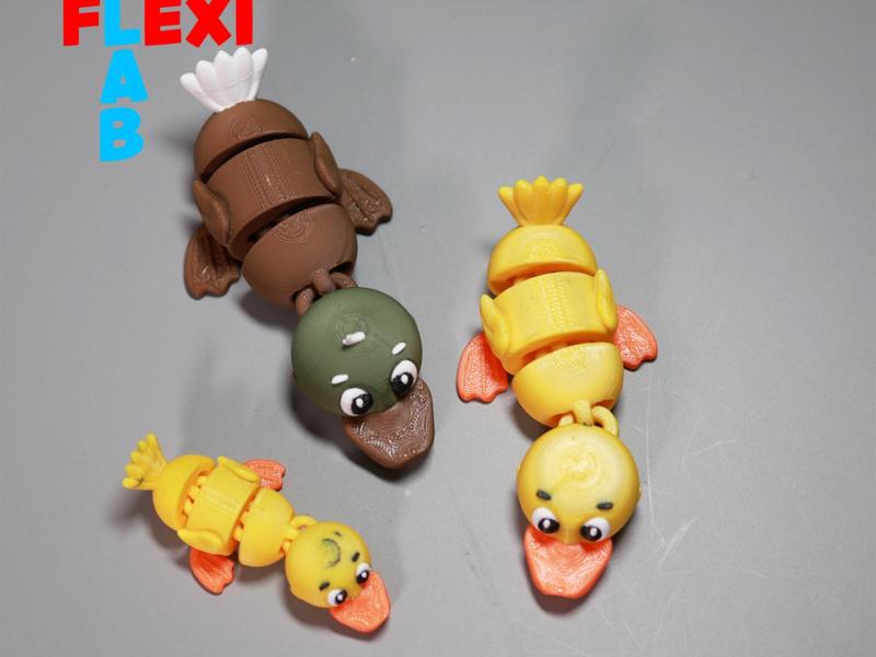 Bewegliche Ente Articulated - Duck FLEXI LAB