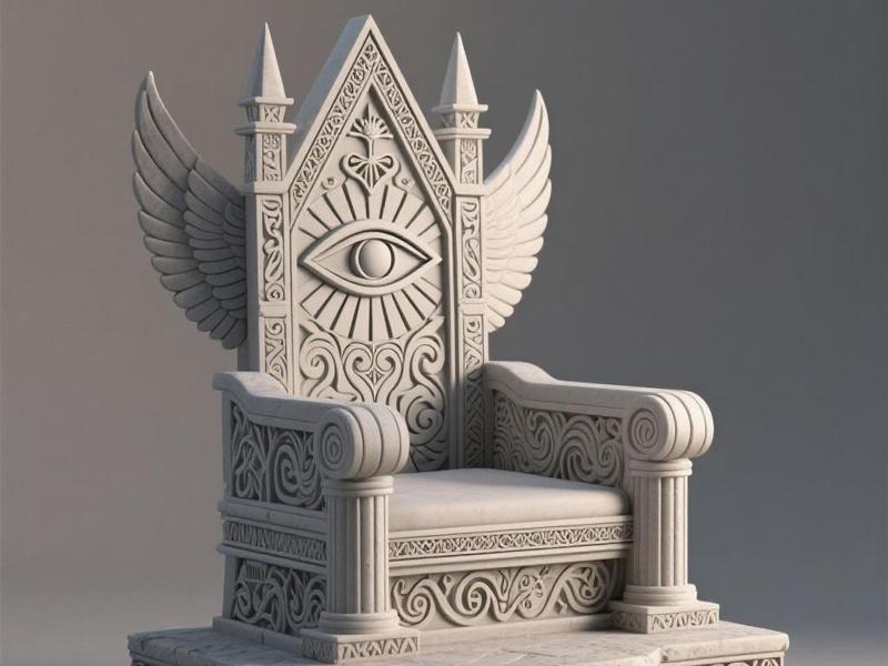 Mayan King Throne