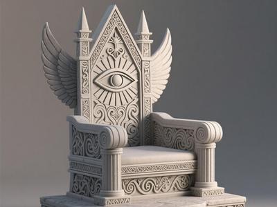 Mayan King Throne