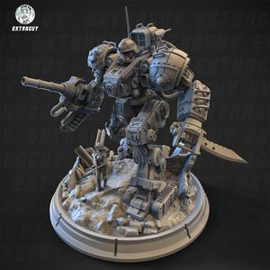 Iron Joe  Fighting Mech Static Set 100mm