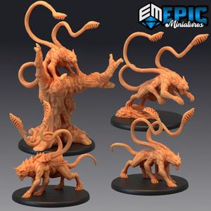 Phase Panther Set / Classic Forest Monster / Tentacle Beast Collection