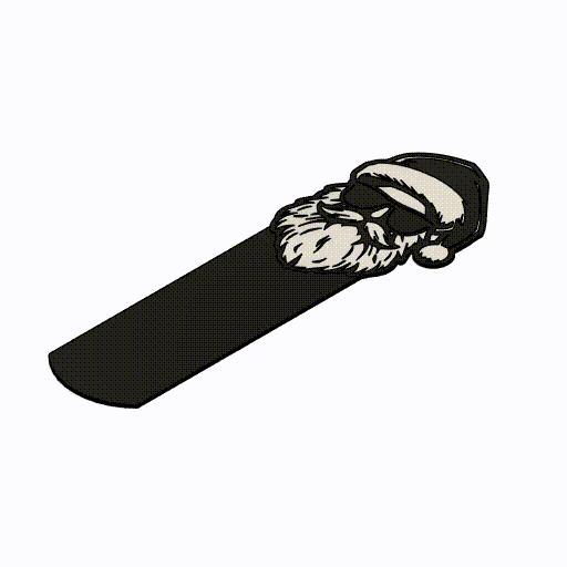 Santa Claus bookmark - MultiColor