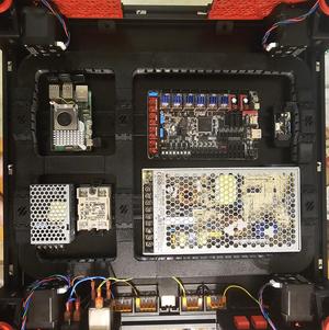 Remix of RyanDam's Cable Management Duct for Voron 2.4 300mm printers.