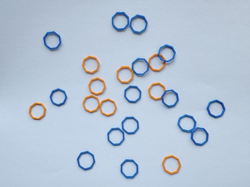 Rhomboid Stitch Marker