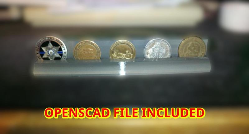 Challenge Coin Display Stand