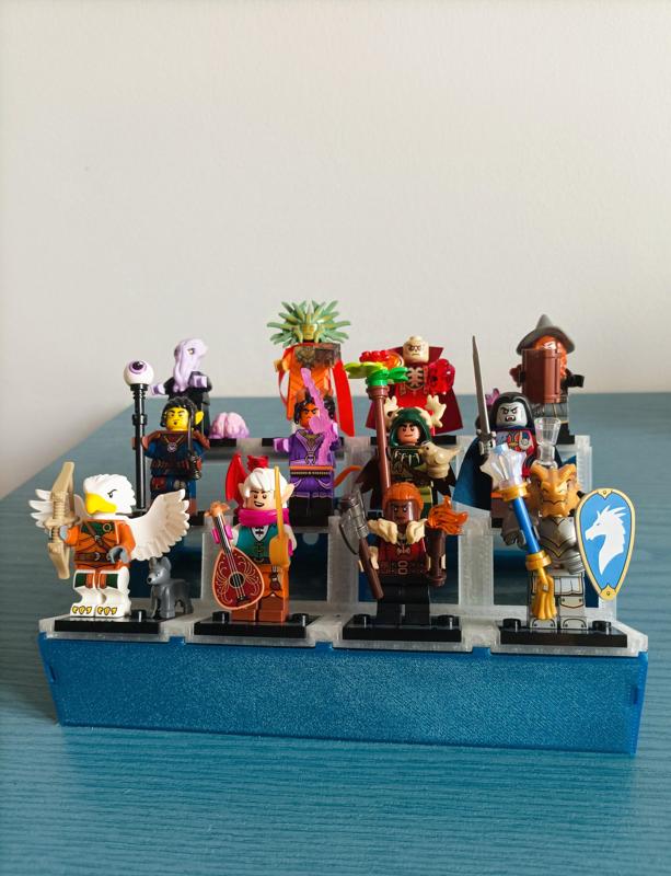 LEGO minifigures display
