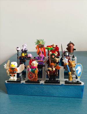 LEGO minifigures display