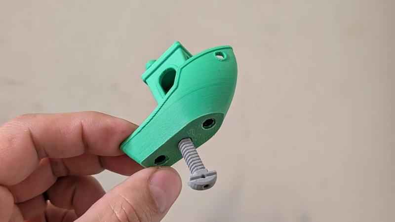 Ornament 3DBenchy STEMFIE Threaded - SPN-ORN-0004