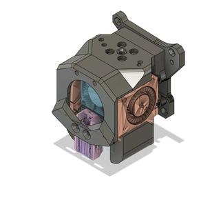 reborn1 rapido uhf + sailfin/orbiter + Bltouch/3Dtouch head by cheathit