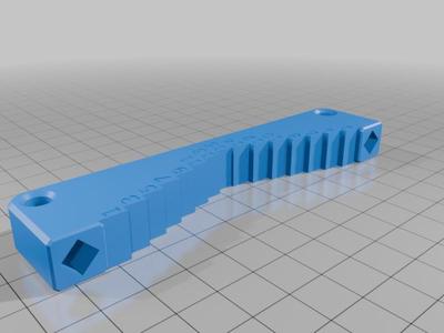 Saw/Router metric height gauge