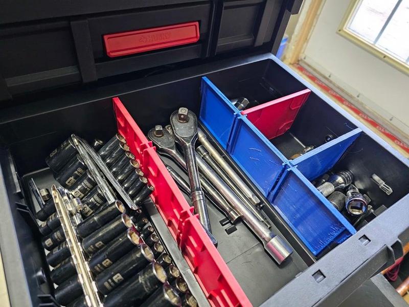 Husky Build-Out Toolbox Dividers