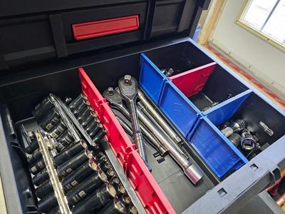 Husky Build-Out Toolbox Dividers