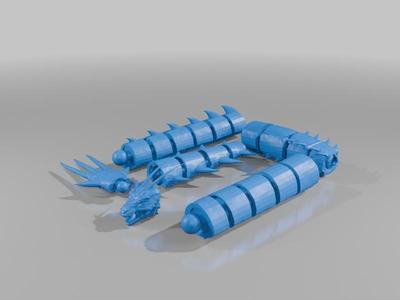 Ark Survival Basilisk articulated