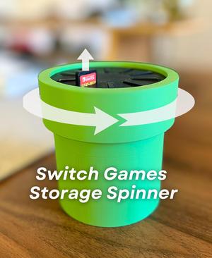 Nintendo Switch Storage Spinner (Green Tube)