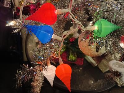 V5 Christmas LED light string shade ornament cover