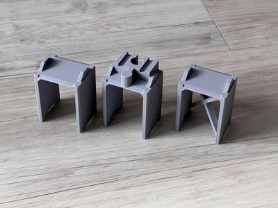  Bridge Support for Wooden Track Train