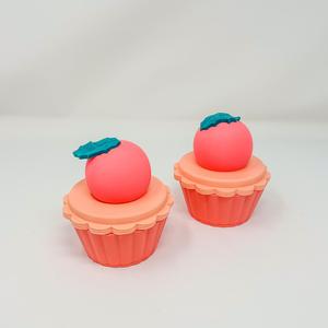 Holly Jolly Cupcake Container - Jewelry Box and Gift Holder - 2/12 Holiday Desserts