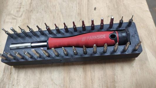 Gridfinity box Parkside precision screwdriver