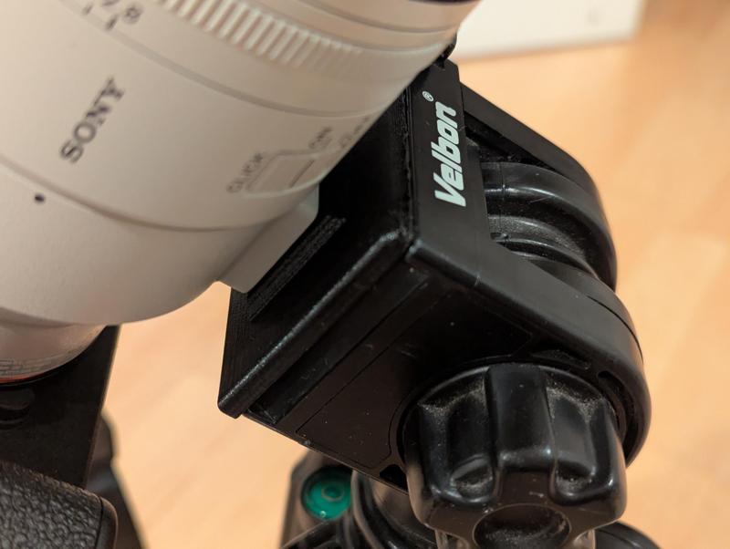 Velbon QR plate for Sony GMS lens