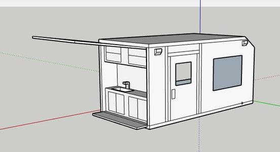 4x8 Overland camper model & pictures