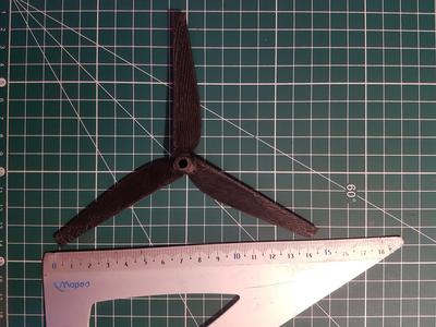 hélice 3 pales drone 8cm