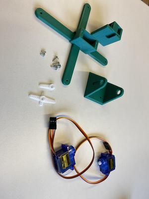 9g Servo Pan-Tilt-System