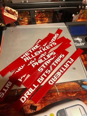 US General Toolbox Labels