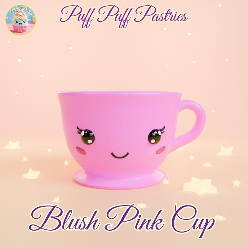 Kawaii Blush Pink Cup