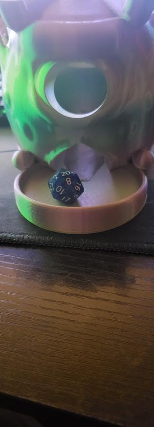 Beholder Dice Tower - Print In Place - No Supports